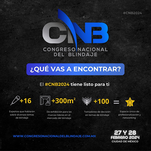  El CNB organiza el primer evento de su tipo para profesionales en blindaje para finales de febrero próximo