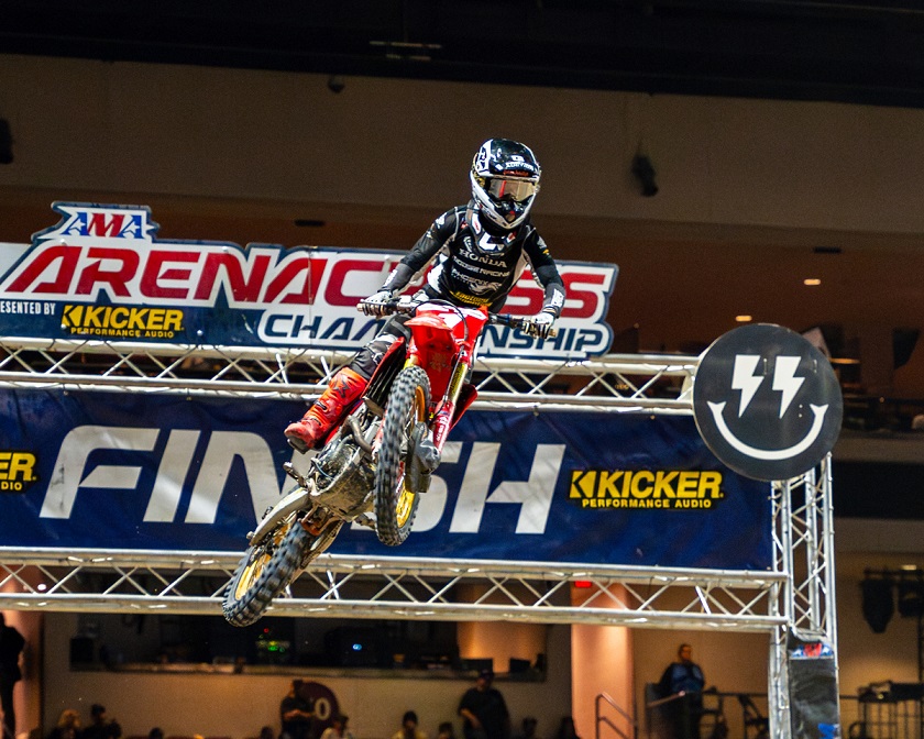 Kyle Peters empata el récord de AMA Arenacross