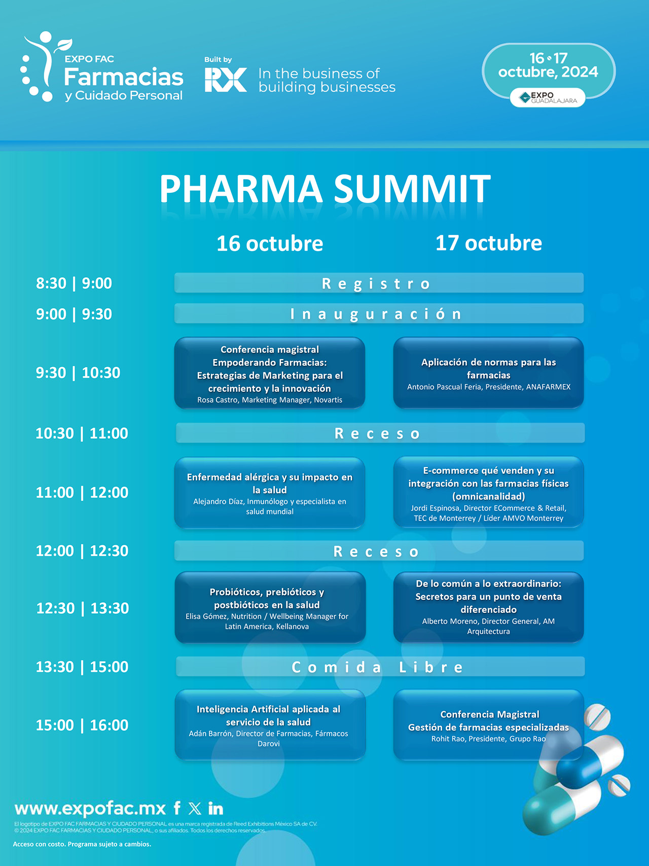 Expo Fac anuncia su programa de conferencias