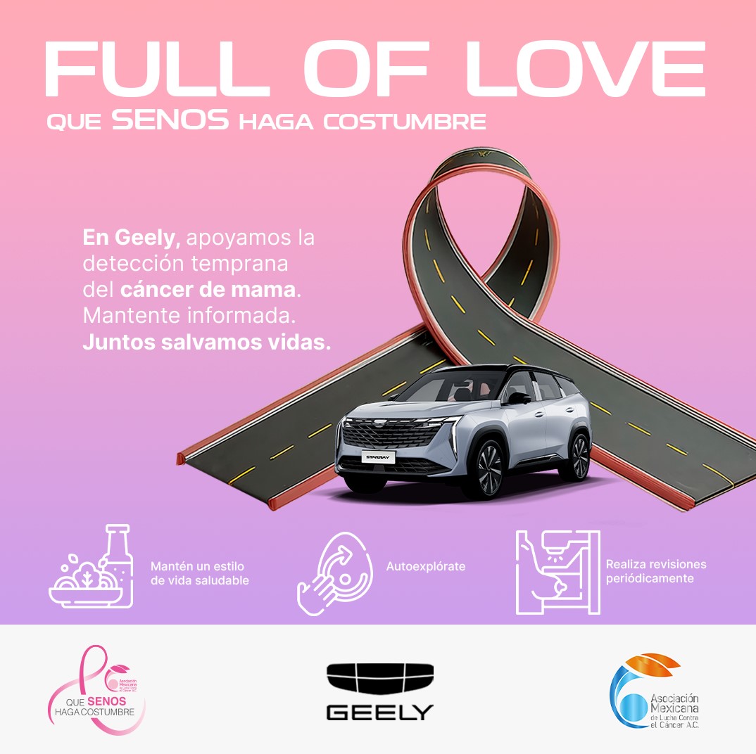 Geely y la AMLCC se unen en la lucha contra el cáncer de mama