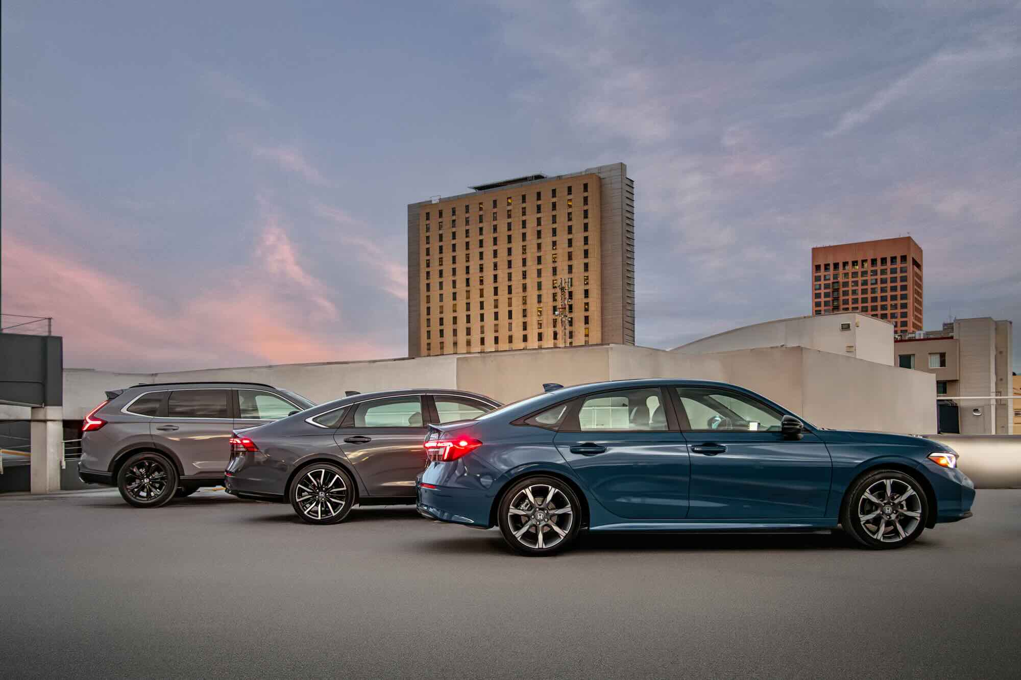 Honda Civic, Accord y CR-V 