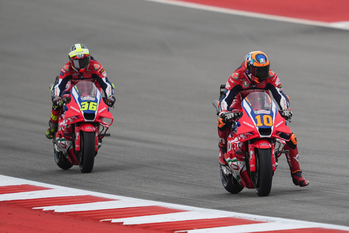 Marini logra su mejor resultado en Honda