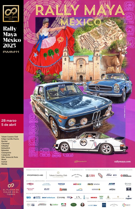 Conoce más acerca del póster del Rally Maya México 11 