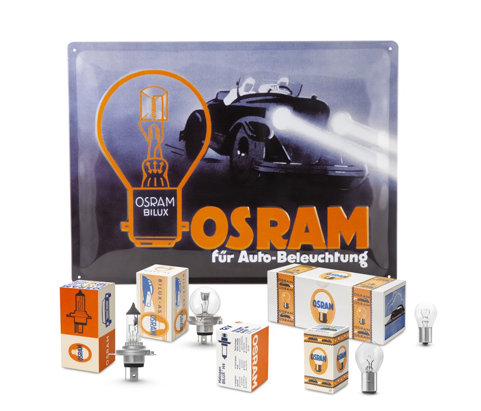 OSRAM cumple 100 años de innovación y compromiso<br />
con la conducción segura