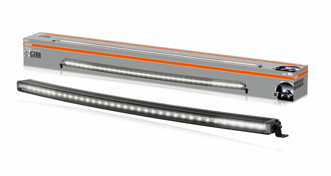 Nueva barra curva LED de OSRAM, otorga más de 500 metros de luminosidad