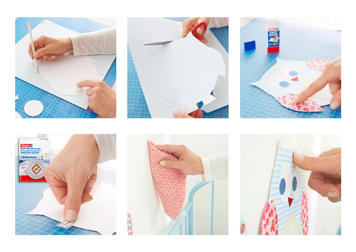 Decoración con estilo: búhos DIY para la recámara de los niños 