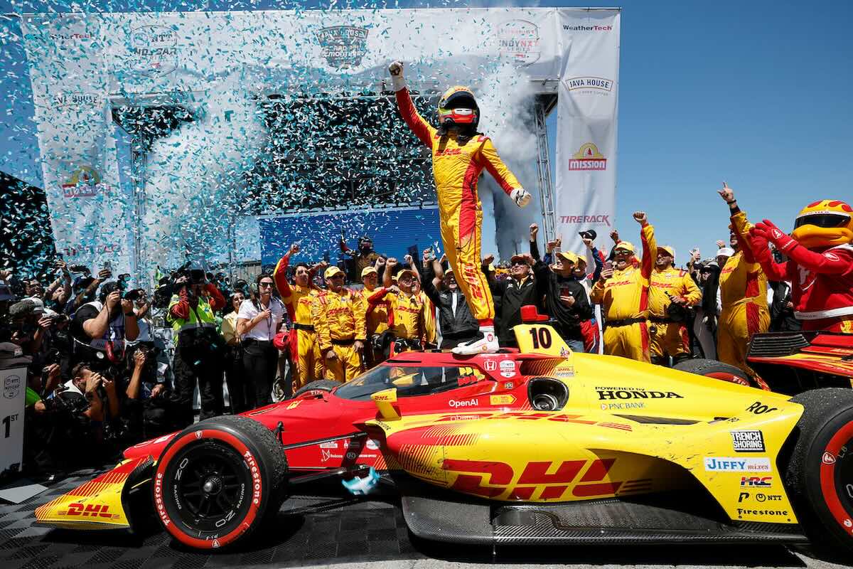 Alex Palou y Honda salen victoriosos en Laguna Seca