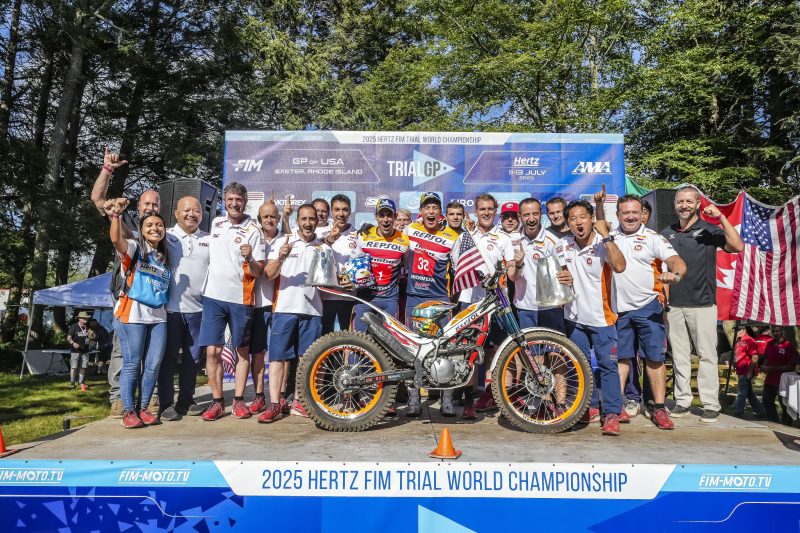 Marcelli consigue su primera victoria en el Campeonato del Mundo de TrialGP