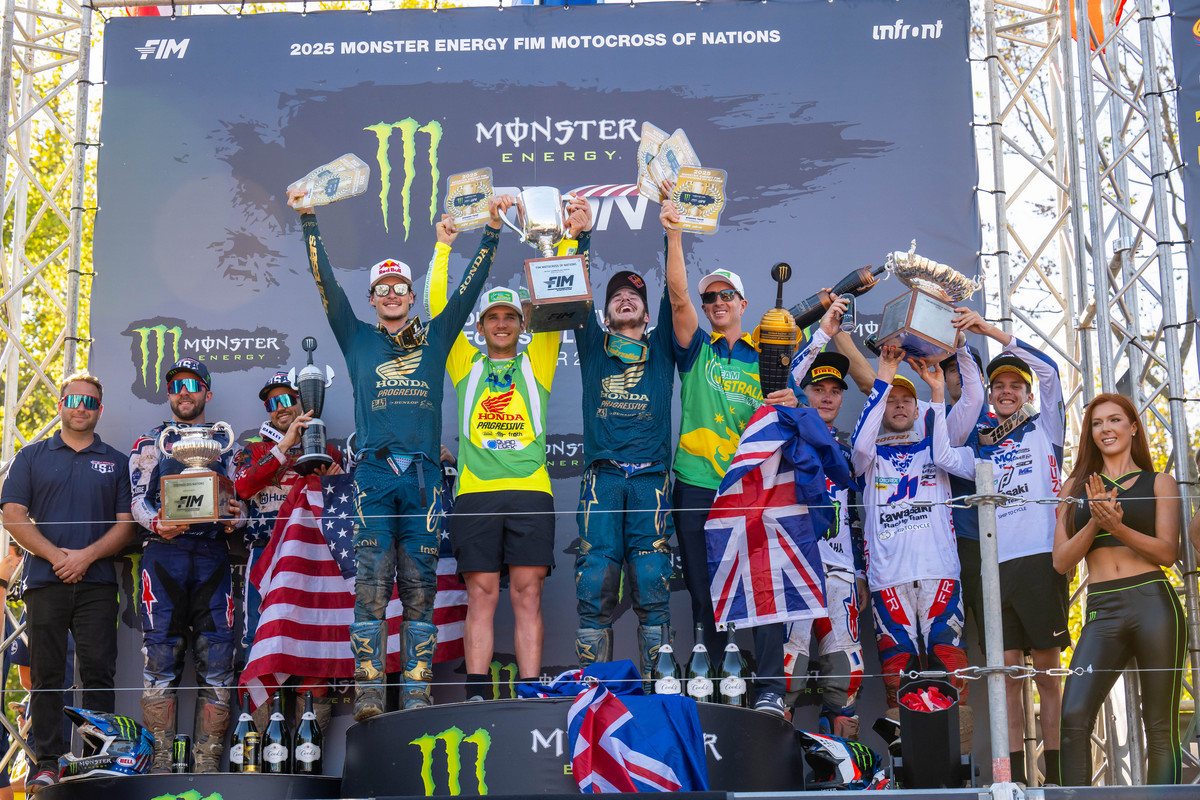 El equipo australiano de Honda vuelve a ser campeón del Motocross de las Naciones